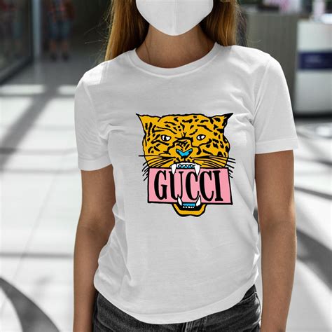 pink glitter gucci tiger t shirt|gucci tiger long sleeve shirt.